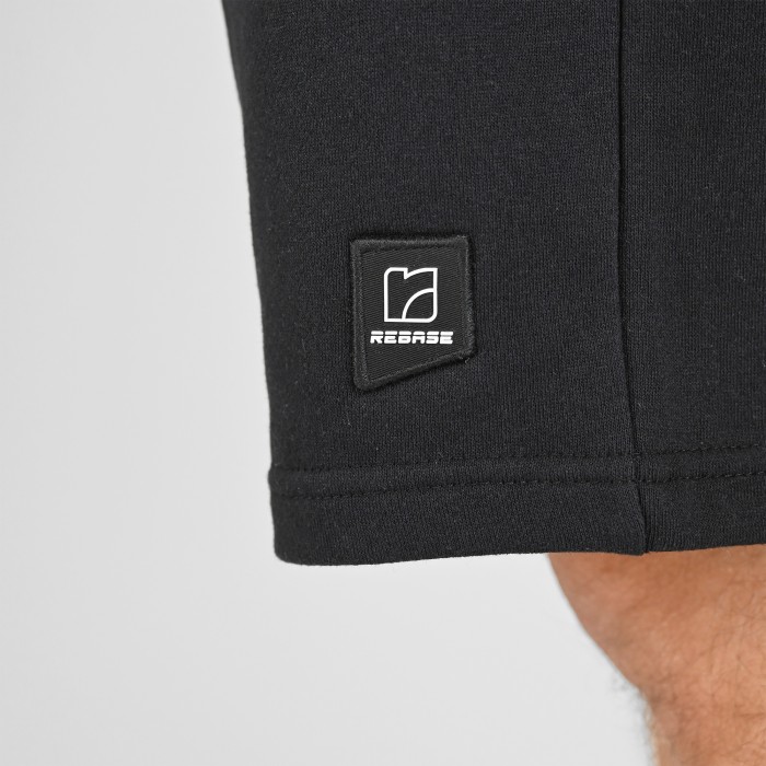 Βερμούδα Rebase 261-RMS-6024 Black Βερμούδες