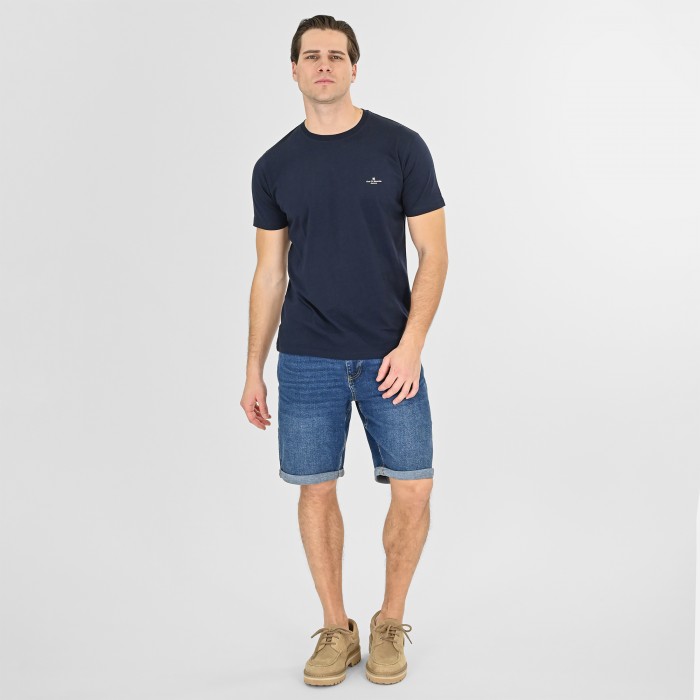 Μπλούζα Rebase 261-RTS-9064 Navy T-Shirt