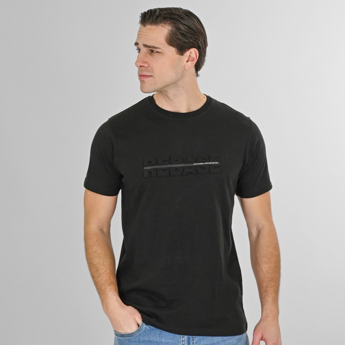 Μπλούζα Rebase 261-RTS-9081 Black T-Shirt