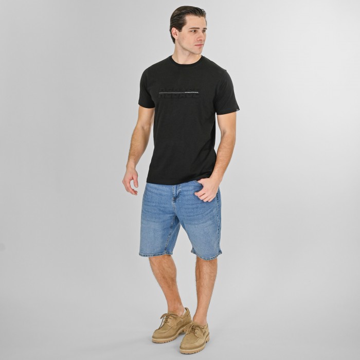 Μπλούζα Rebase 261-RTS-9081 Black T-Shirt