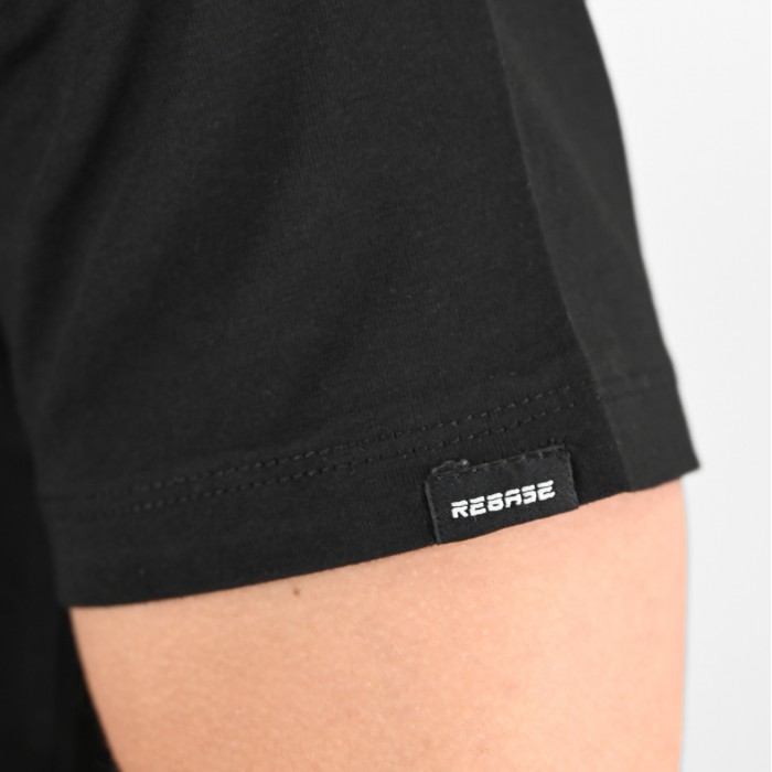 Μπλούζα Rebase 261-RTS-9081 Black T-Shirt