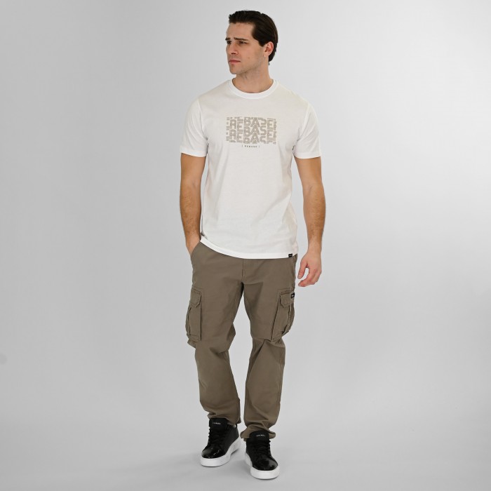 Μπλούζα Rebase 261-RTS-9086 White T-Shirt