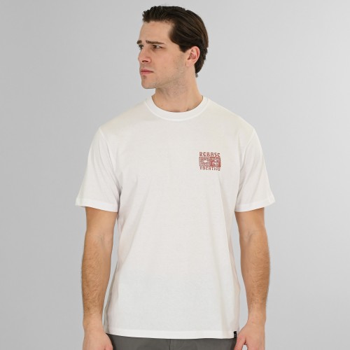 Μπλούζα Rebase 261-RTS-9096 White