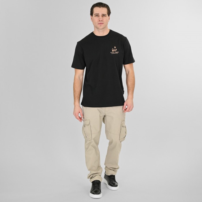 Μπλούζα Rebase 261-RTS-9099 Black T-Shirt