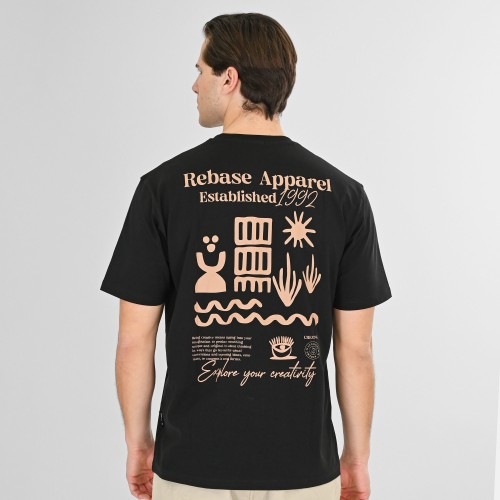 Μπλούζα Rebase 261-RTS-9099 Black