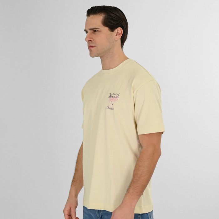 Μπλούζα Rebase 261-RTS-9153 Cream T-Shirt