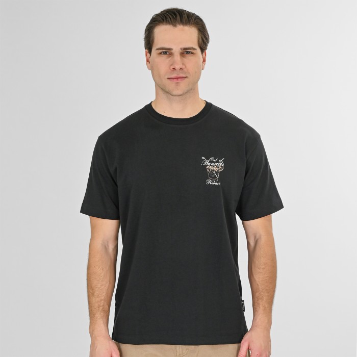 Μπλούζα Rebase 261-RTS-9153 Black T-Shirt