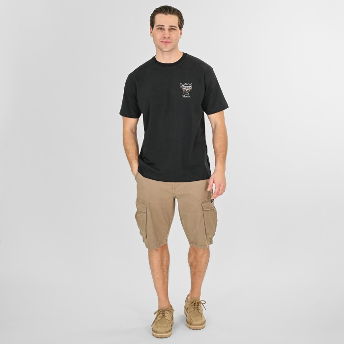 Μπλούζα Rebase 261-RTS-9153 Black T-Shirt