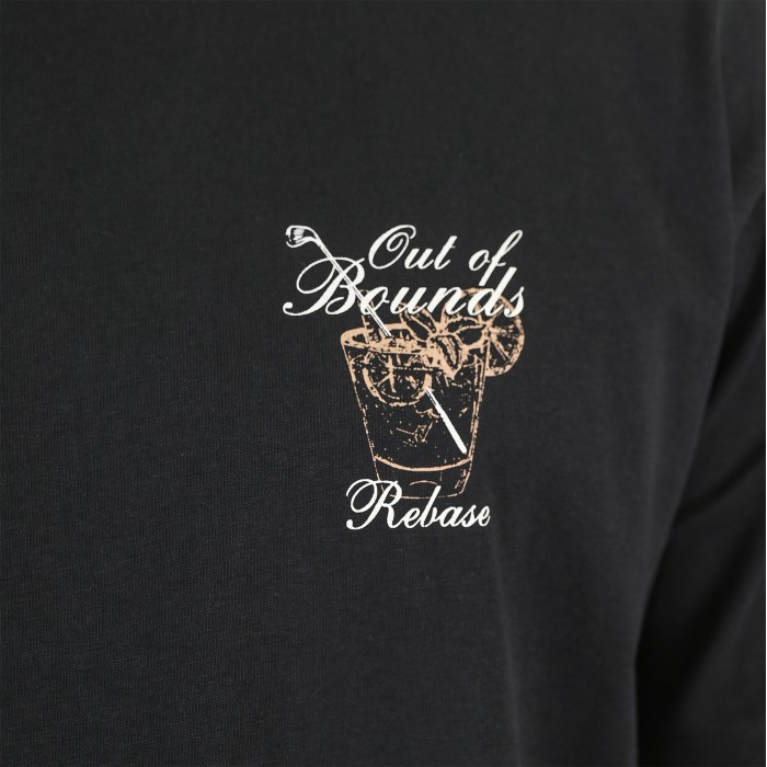 Μπλούζα Rebase 261-RTS-9153 Black T-Shirt