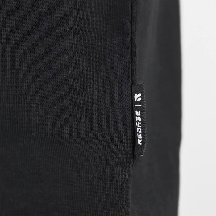 Μπλούζα Rebase 261-RTS-9153 Black T-Shirt