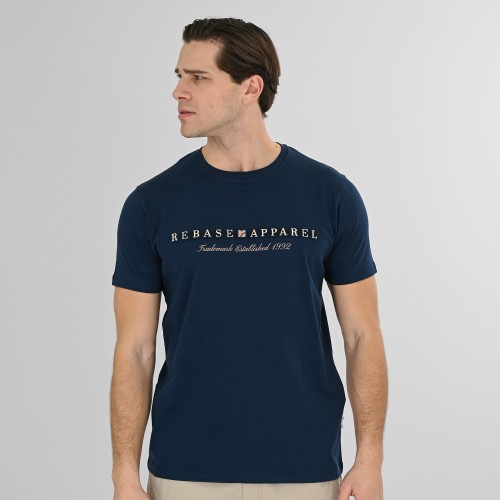 Μπλούζα Rebase 261-RTS-9083 Dark Blue