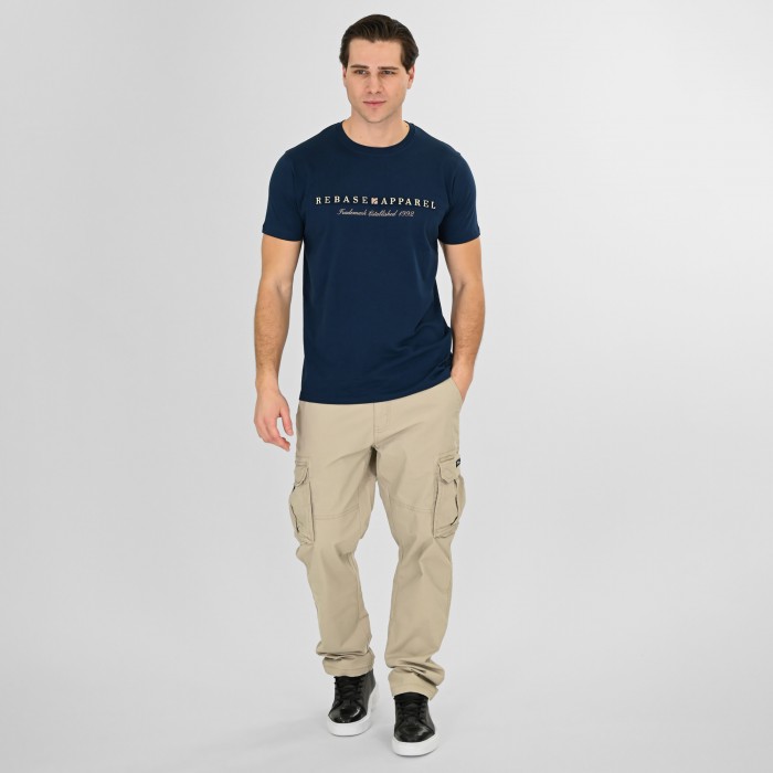 Μπλούζα Rebase 261-RTS-9083 Dark Blue T-Shirt