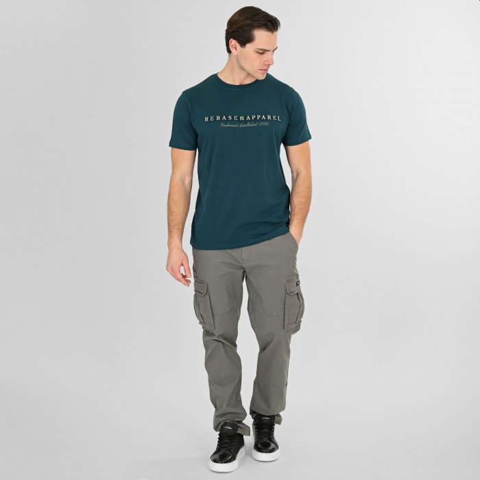 Μπλούζα Rebase 261-RTS-9083 Deep Teal T-Shirt