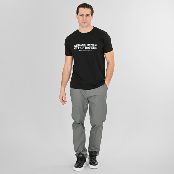 Μπλούζα Rebase 261-RTS-9084 Black T-Shirt