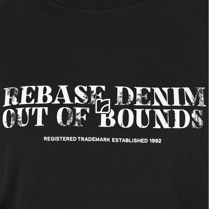 Μπλούζα Rebase 261-RTS-9084 Black T-Shirt