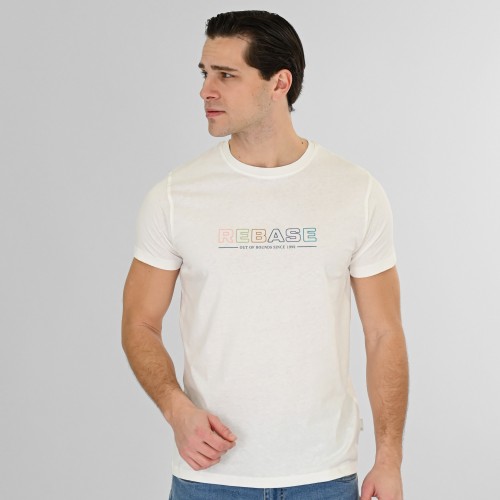 Μπλούζα Rebase 261-RTS-9085 Off White
