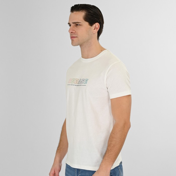 Μπλούζα Rebase 261-RTS-9085 Off White T-Shirt