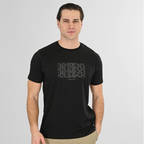 Μπλούζα Rebase 261-RTS-9086 Black