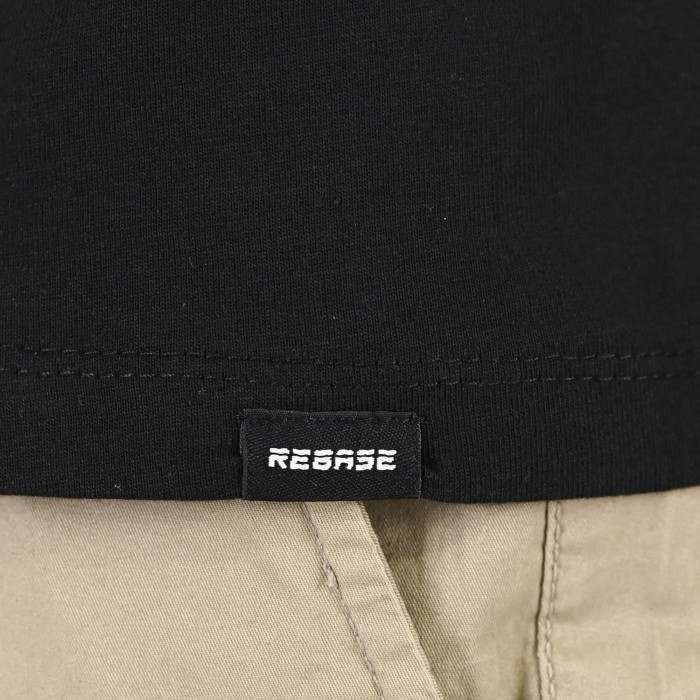 Μπλούζα Rebase 261-RTS-9086 Black T-Shirt