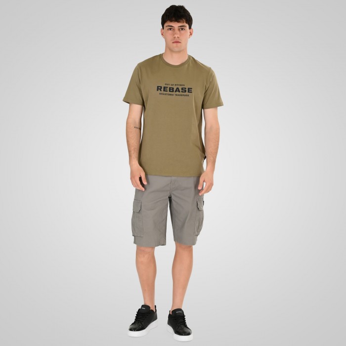 Μπλούζα Rebase 261-RTS-9088 Papyrus T-Shirt