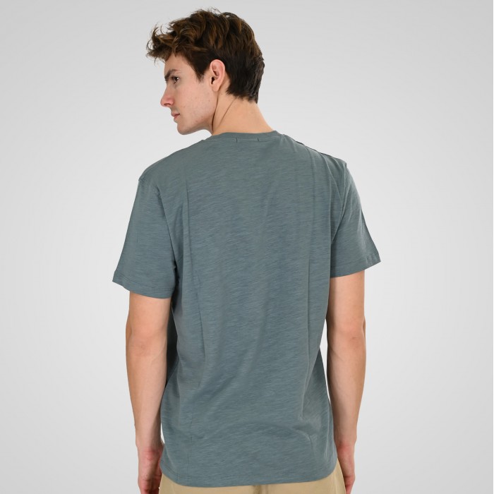 Μπλούζα Rebase 261-RTS-9112 Stone Blue T-Shirt