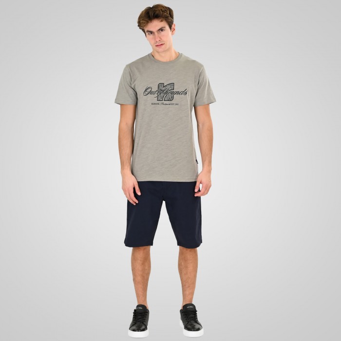 Μπλούζα Rebase 261-RTS-9112 Stone  T-Shirt