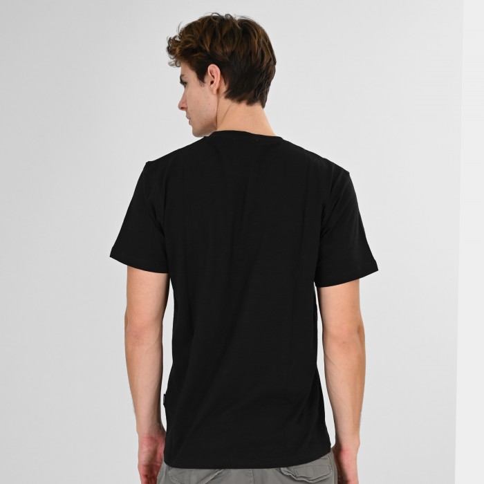 Μπλούζα Rebase 261-RTS-9112 Black T-Shirt