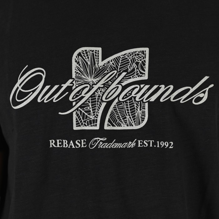Μπλούζα Rebase 261-RTS-9112 Black T-Shirt