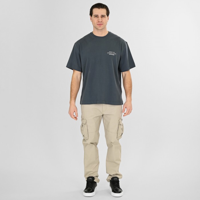 Μπλούζα Rebase 261-RTS-9117 Storm Blue T-Shirt