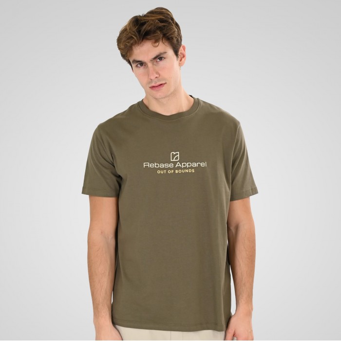 Μπλούζα Rebase 261-RTS-9094 Khaki T-Shirt