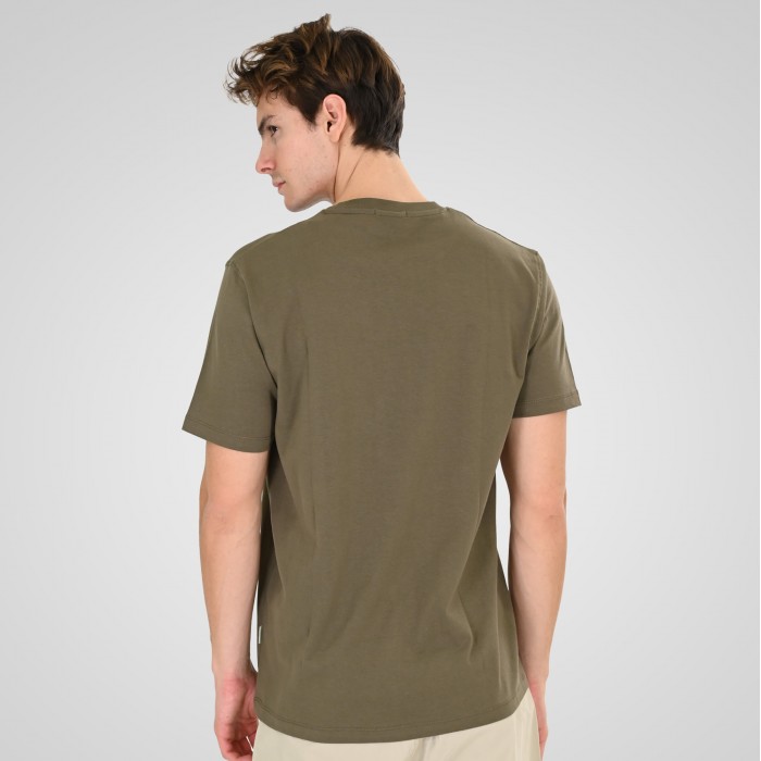 Μπλούζα Rebase 261-RTS-9094 Khaki T-Shirt
