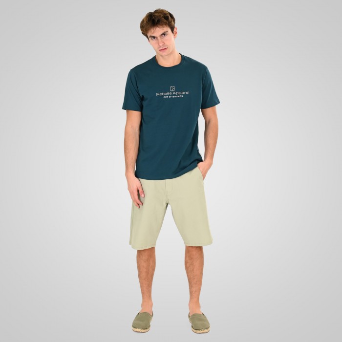 Μπλούζα Rebase 261-RTS-9094 Deep Teal T-Shirt