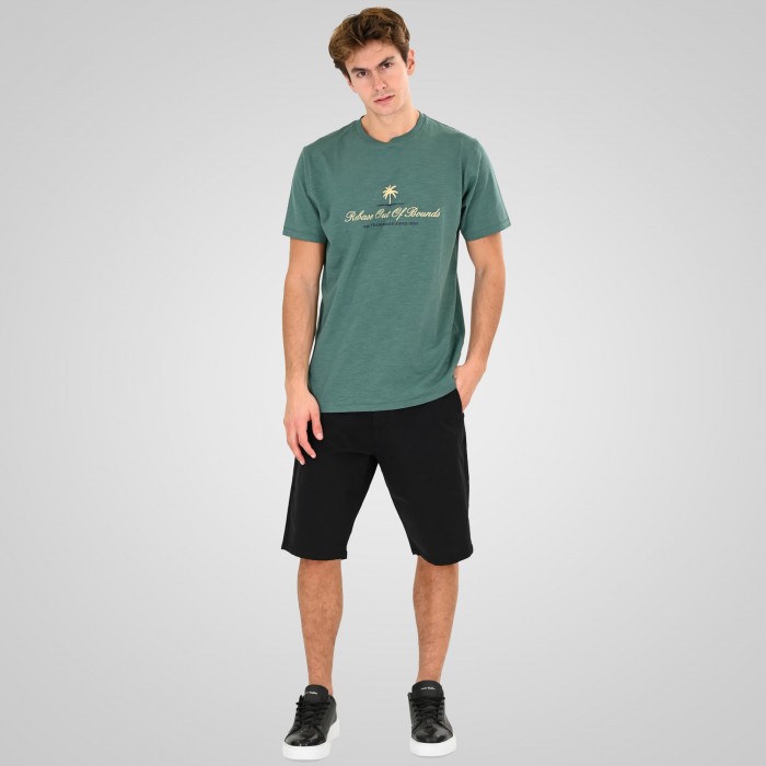 Μπλούζα Rebase 261-RTS-9011 Leaf Green T-Shirt