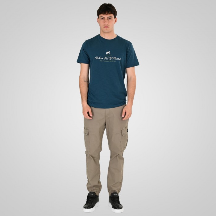 Μπλούζα Rebase 261-RTS-9011 Colonial Blue T-Shirt