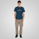 Μπλούζα Rebase 261-RTS-9011 Colonial Blue T-Shirt