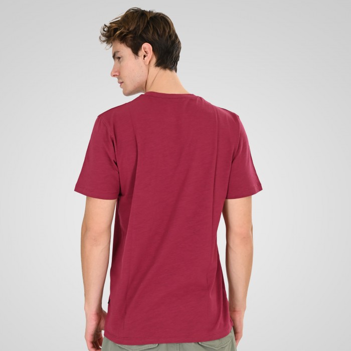 Μπλούζα Rebase 261-RTS-9013 Dark Cranberry T-Shirt