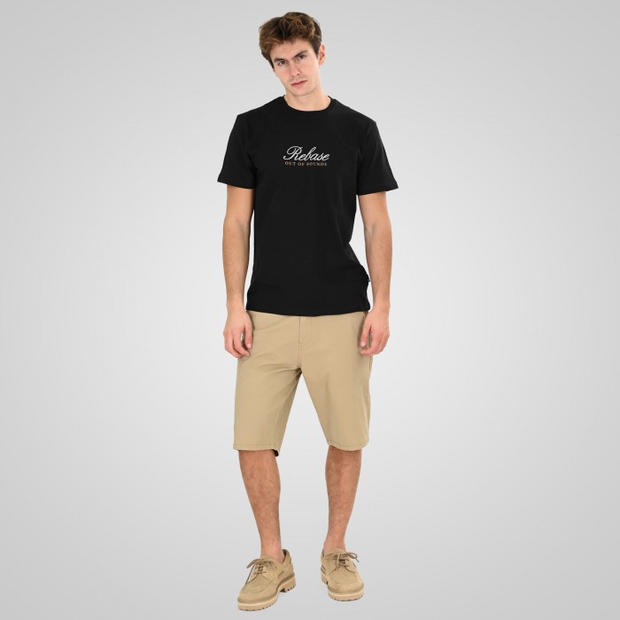 Μπλούζα Rebase 261-RTS-9013 Black T-Shirt