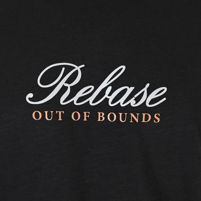 Μπλούζα Rebase 261-RTS-9013 Black T-Shirt