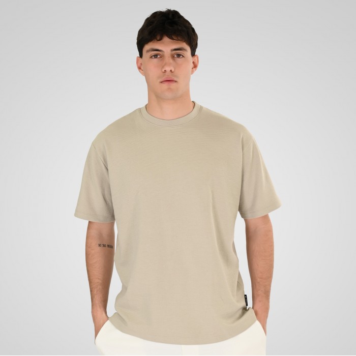 Μπλούζα Rebase 261-RTS-9118 Stone Beige T-Shirt