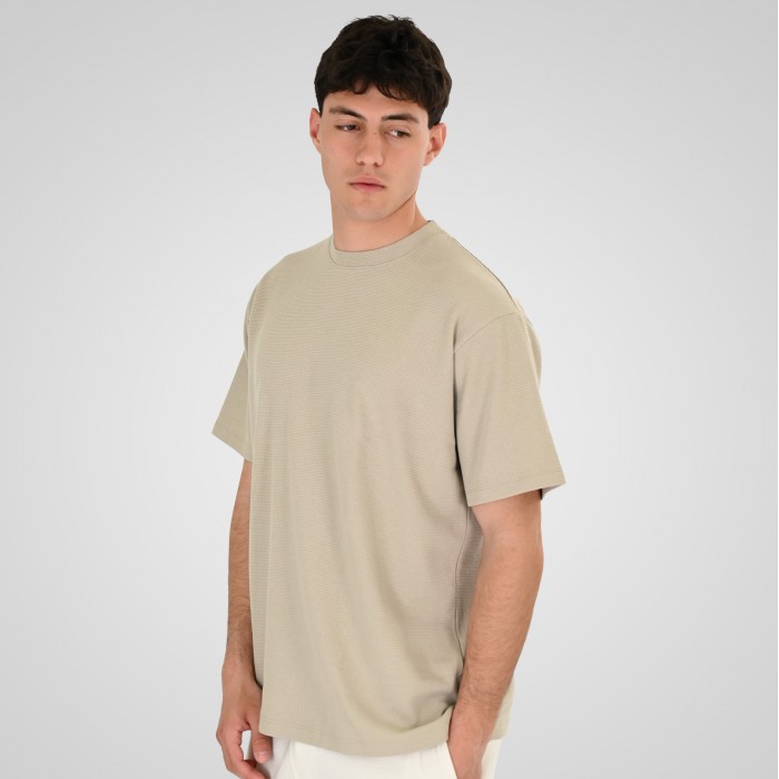 Μπλούζα Rebase 261-RTS-9118 Stone Beige T-Shirt