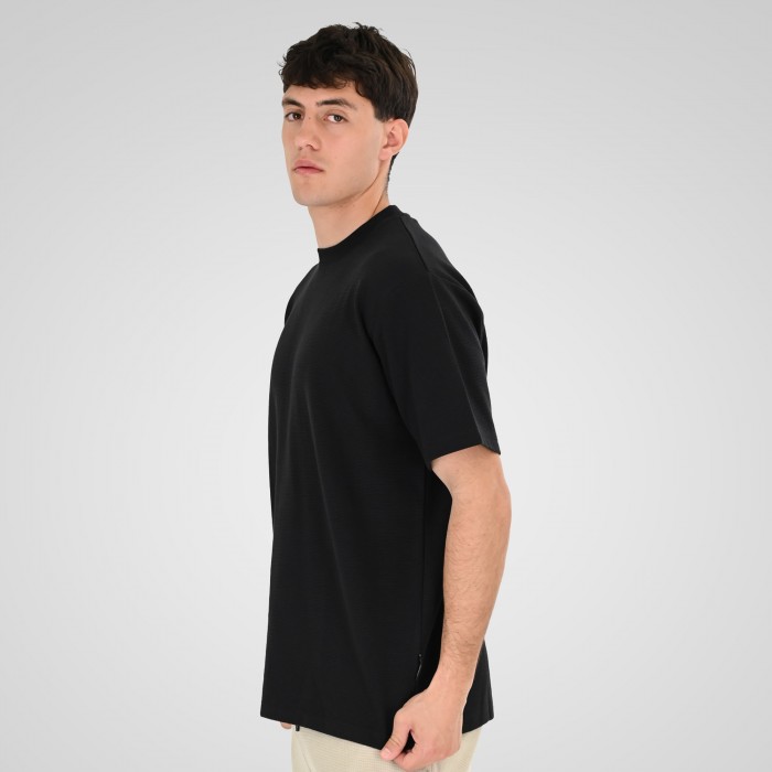Μπλούζα Rebase 261-RTS-9118 Black T-Shirt