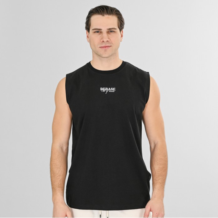 Αμάνικη μπλούζα Rebase 261.RTSL 9104 Black T-Shirt