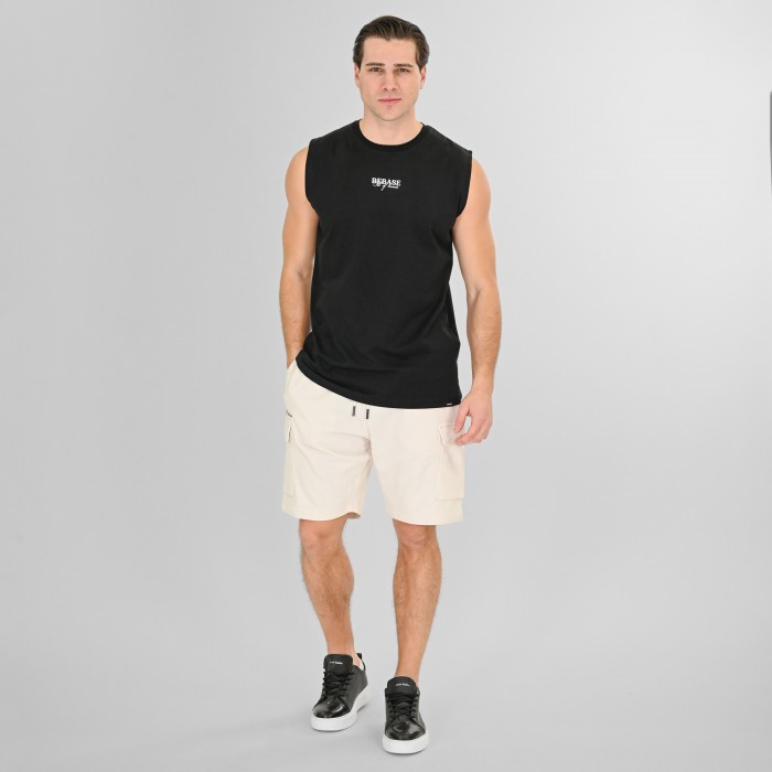 Αμάνικη μπλούζα Rebase 261.RTSL 9104 Black T-Shirt
