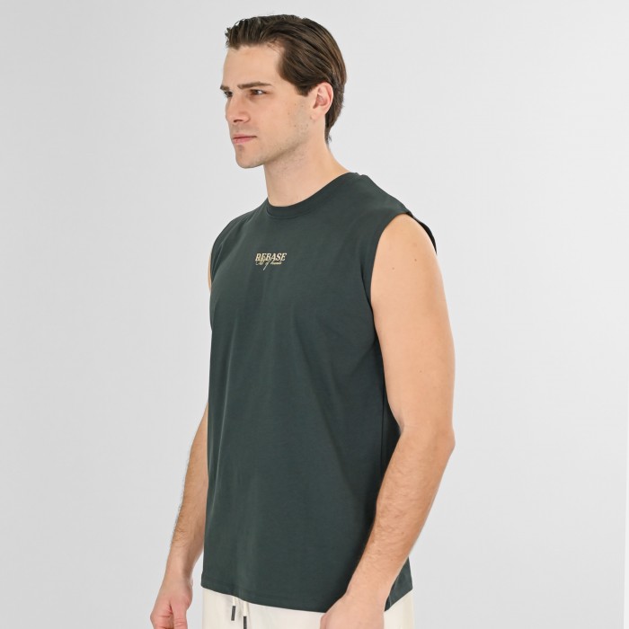 Αμάνικη μπλούζα Rebase 261.RTSL 9104 Forest Green T-Shirt