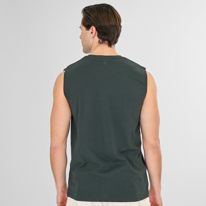 Αμάνικη μπλούζα Rebase 261.RTSL 9104 Forest Green T-Shirt