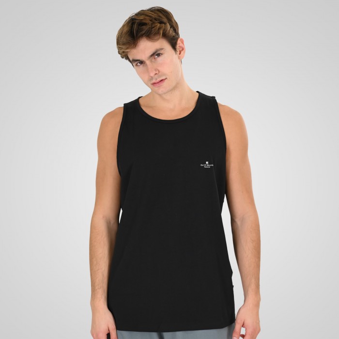 Αμάνικη μπλούζα Rebase 261.RTSL 9106 Black T-Shirt