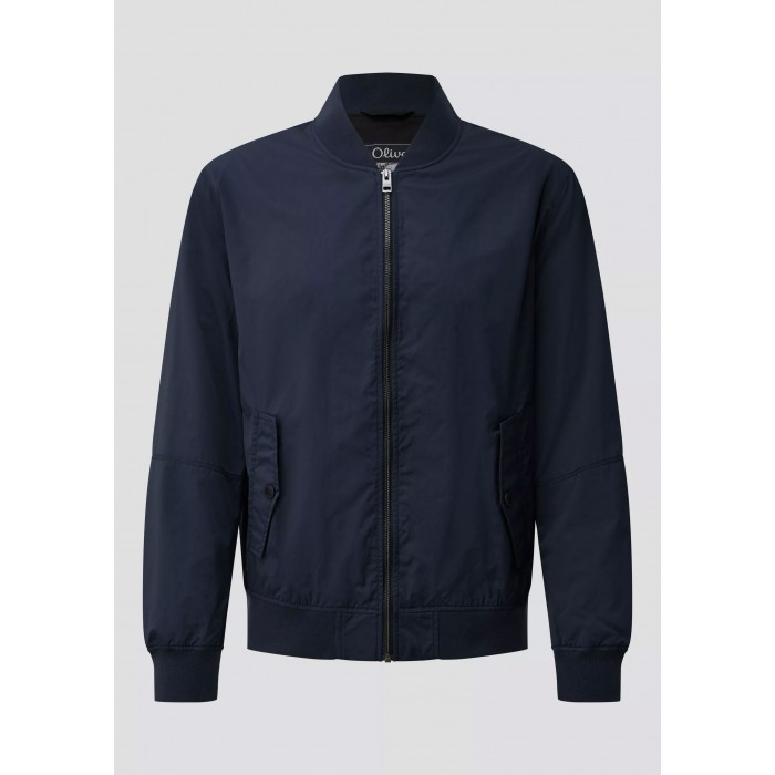 Μπουφάν S.Oliver 2175868 5978 Navy Ανοιξιάτικα Μπουφάν