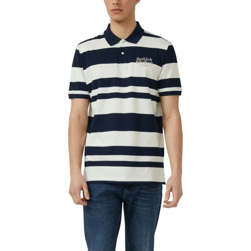 Πόλο s.Oliver 2175895 59G1 Navy-White