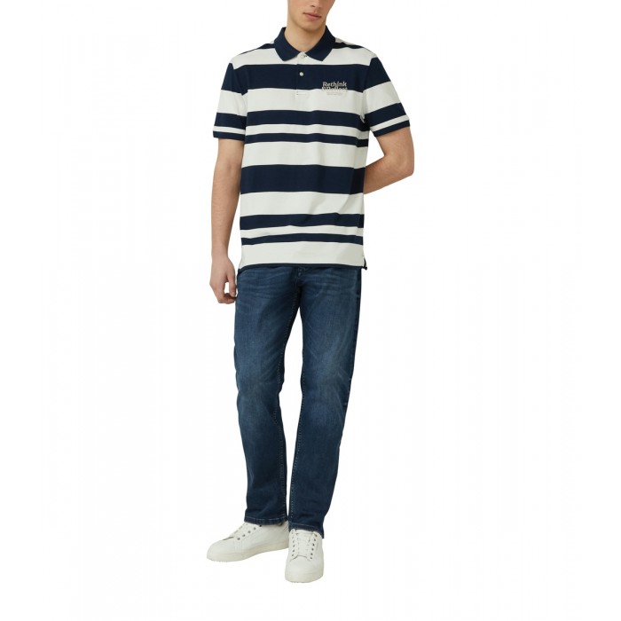 Πόλο s.Oliver 2175895 59G1 Navy-White Polo