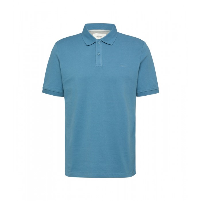 Πόλο s.Oliver 2176182 6244 Middle Blue Polo